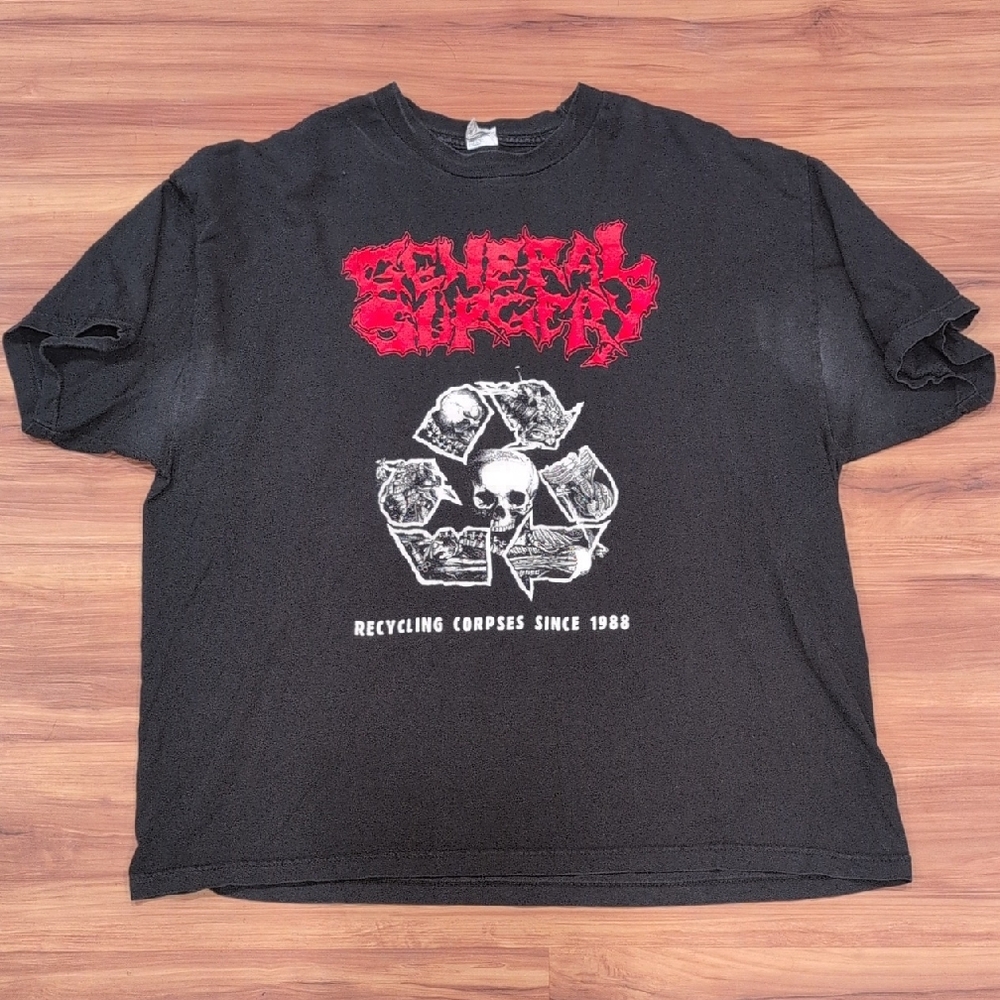 General Surgery Old Death Metal Shirt Heavy Cotton
